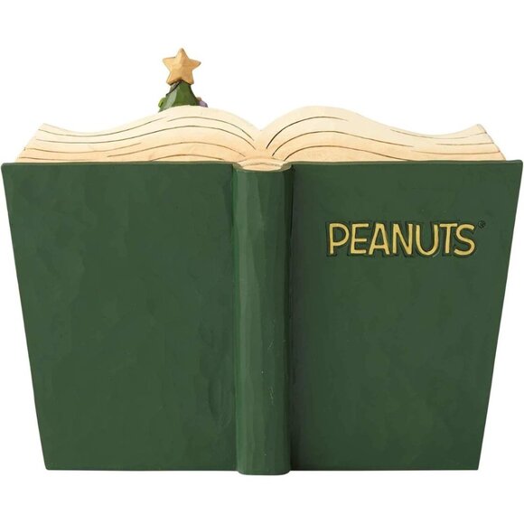Enesco Jim Shore Peanuts Christmas Storybook Figurine 7.5" Multicolor NIB NEW - Picture 2 of 6